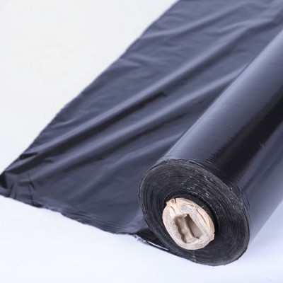 Black Mulch Plastic Film Roll Mulching Film for Agriculture